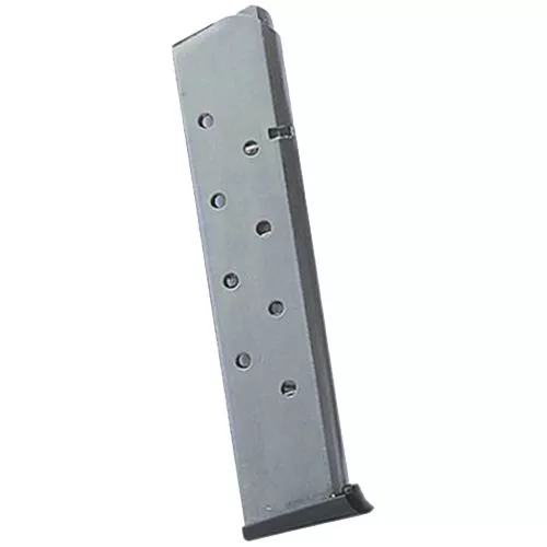 Springfield Armory PI4521 191145 ACP Springfield 1911 10 Silver Detachable
