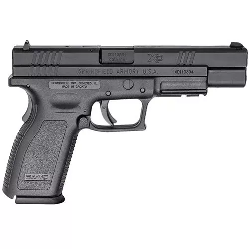Springfield Armory XD9401 XD Tactical *CA Compliant 9mm Luger 5" 10+1 Railed Black Frame Black Melonite Steel Slide Black Polymer Grip