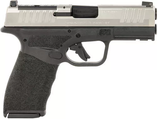 Springfield Hellcat Pro OSP Pistol 9mm Luger 3.7" Barrel 10Rd Black & Silver Finish