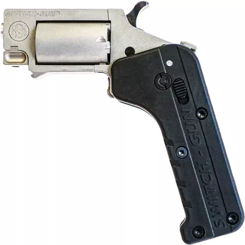 STD MFG SWITCH GUN 22LR 3/4 BLK FOLDING GRIP