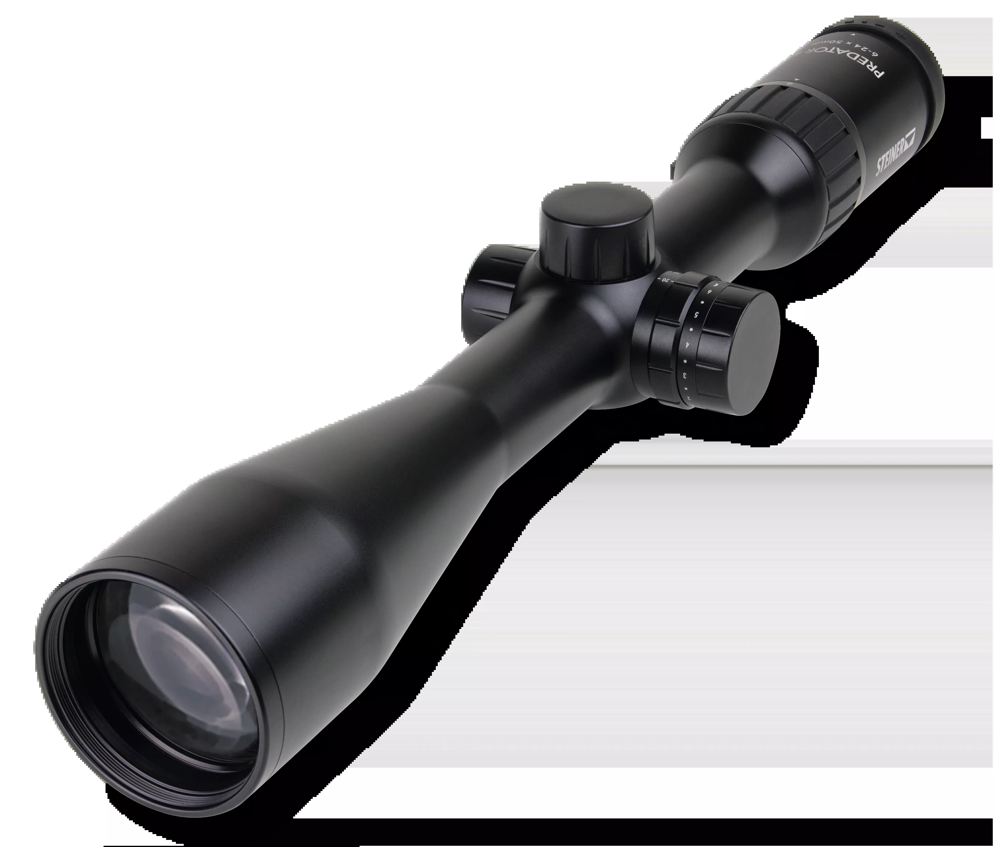 Steiner Predator 4 6-24x50mm 30mm Tube SFP Illuminated E3 Reticle Riflescope