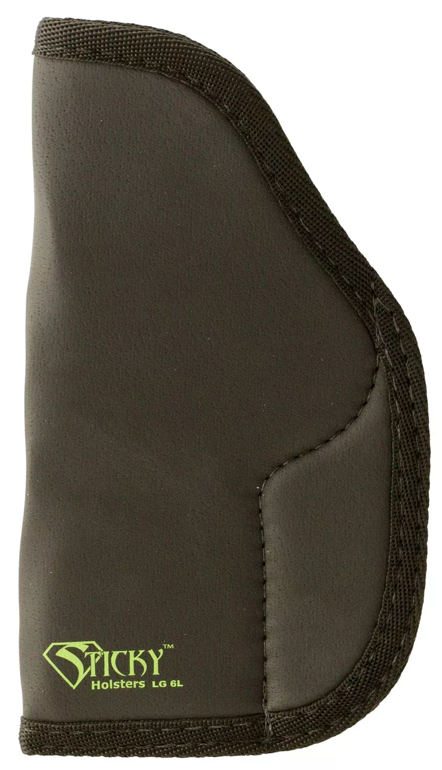 Sticky Holsters LG6L LG-6LBlack/Green Latex Free Rubber Fits Springfield XD 4.5" Ambidextrous