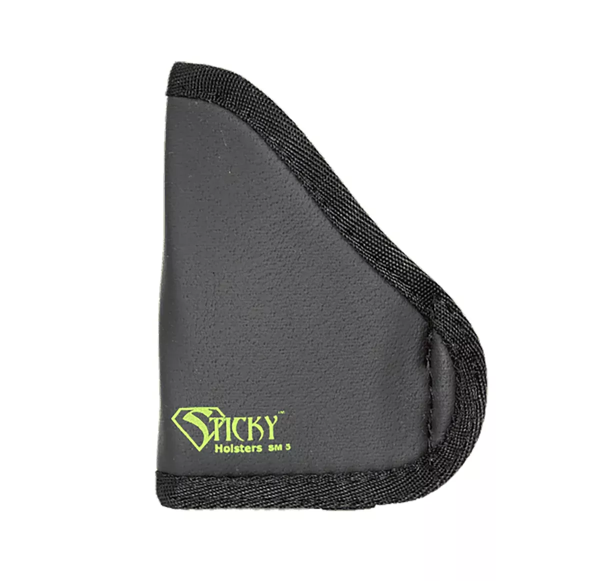 Sticky Holsters SM5MODLAS SM-5Size 5, Black Cordura/Foam, Compatible w/Glock 42 w/Laser, Sig P938 w/Laser, Right Hand