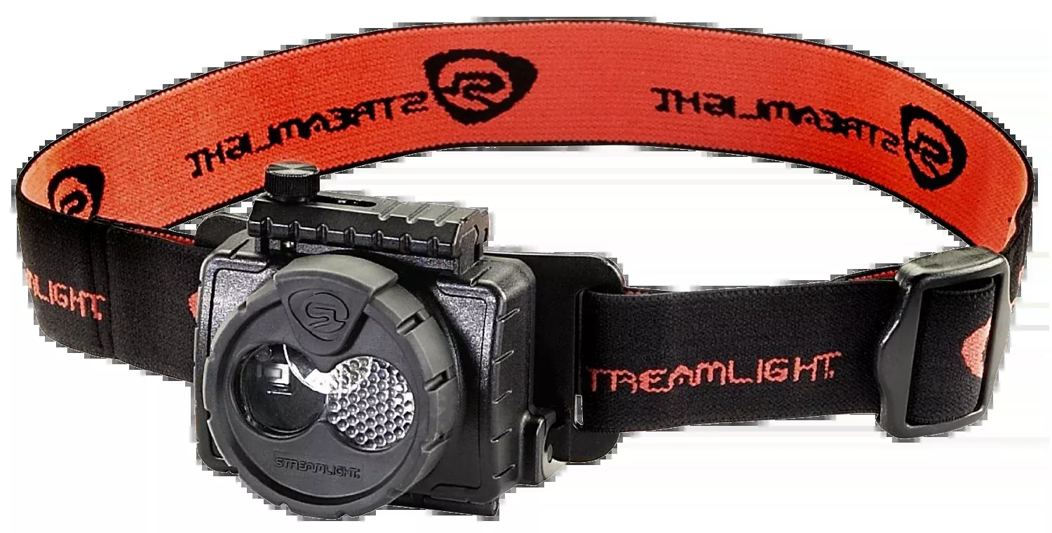 Streamlight 61603 Double Clutch USB Headlamp 30/125 Lumens White LED Black Polycarbonate