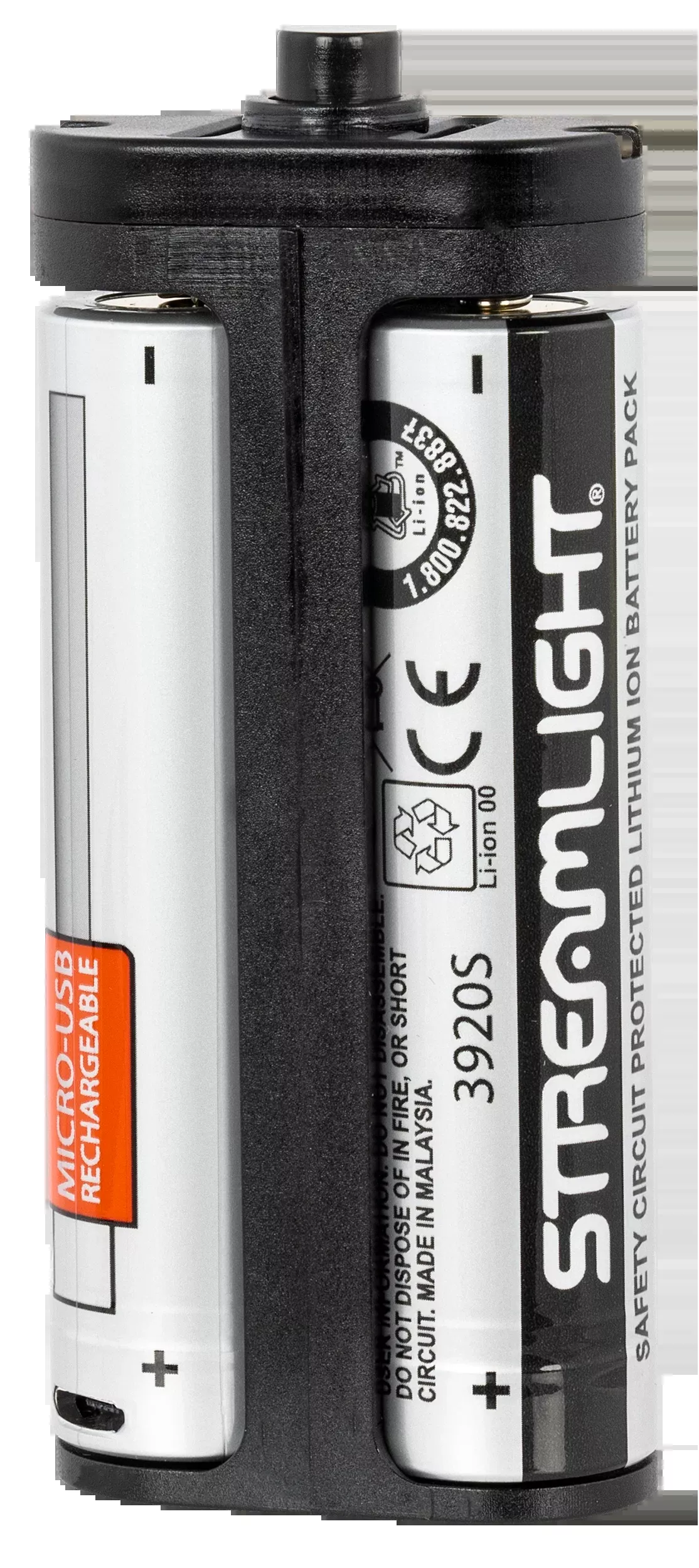 Streamlight 78105 Stinger 2020 SL-B26 Battery Pack 3.7V 2600mAh Li-Ion - 2-Pack
