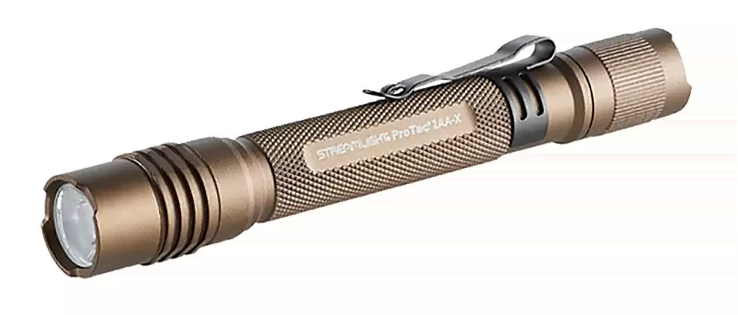 Streamlight ProTac 2AA-X USB Flashlight 40/550 Lumens White LED - Coyote Aluminum