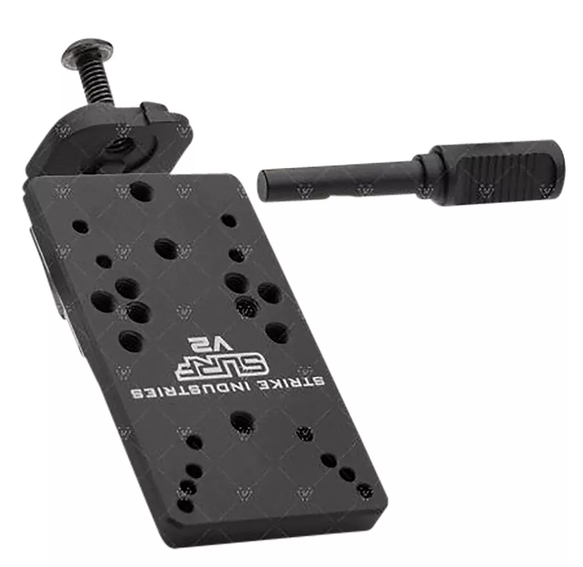 Strike Industries GSURFV2 Scorpion Universal Reflex Mount for Glock Version 2Black Anodized