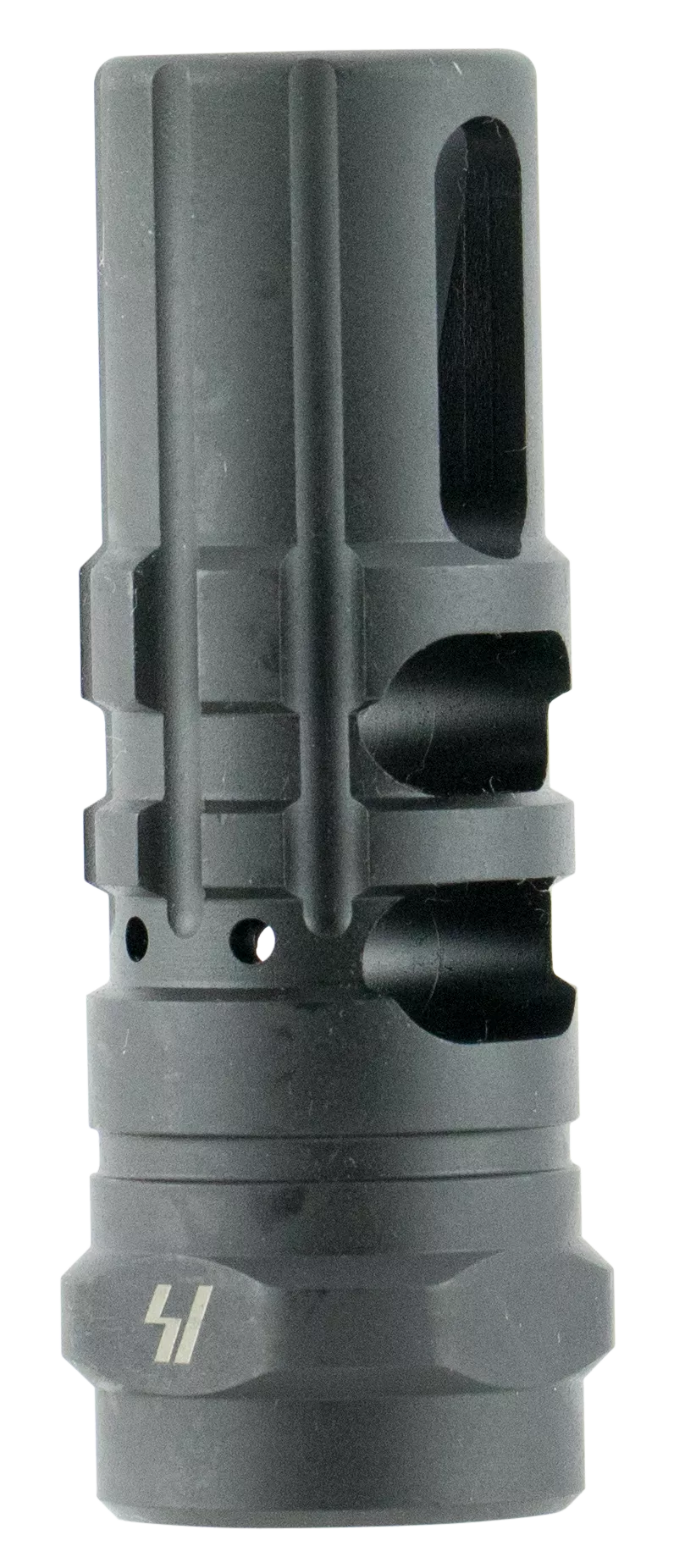 Strike Industries JCOMP2308 JComp Gen 2 Black Steel w/ 5/8"-24 tpi Threads 2.55" OAL 0.87" Diameter 0.34" Diameter 308 Win 7.62x51mm NATO Fits AR-Platform