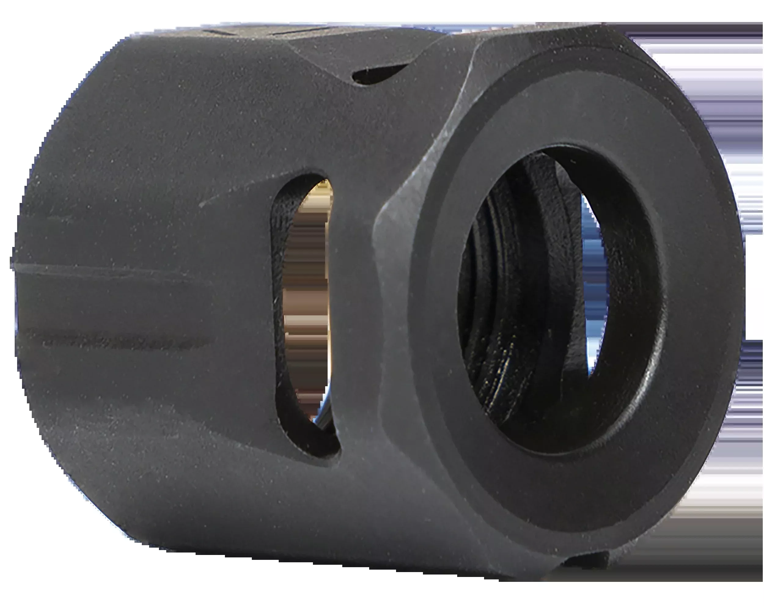 Strike Industries MCCIRCLE Micro Threaded Compensator 1/2x28 Black Steel 9mm/.357 SIG