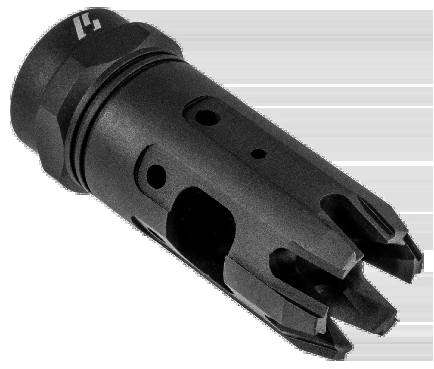 Strike Industries MK9COMP Mini King 9mm Luger 1/2x28 Black Steel AR-Platform Compensator