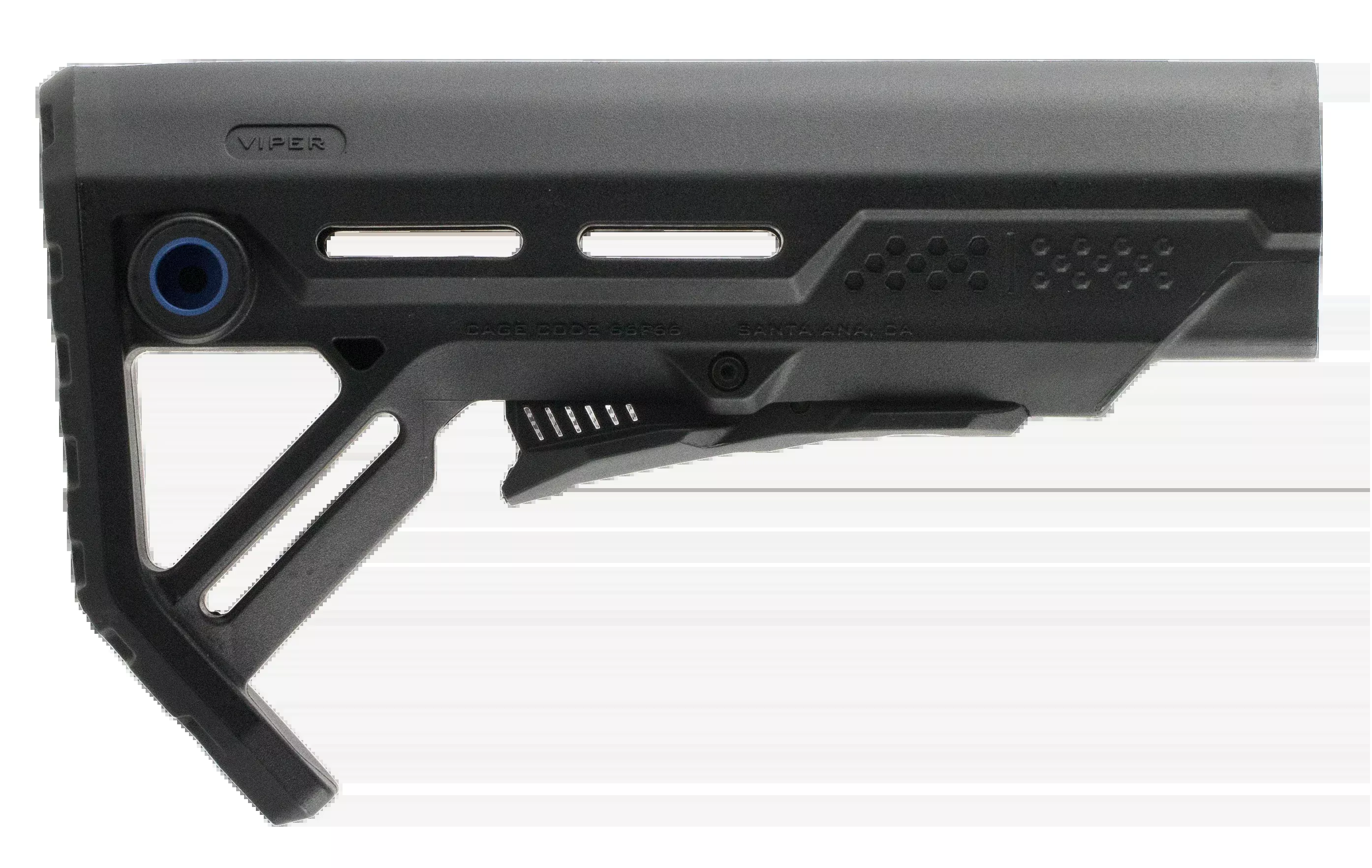 Strike Industries MOD1 Mil-Spec AR-15/M16 Buttstock Black/Blue