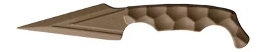 Stroup ULNM-FDE Non-Metallic Flat Dark Earth Fixed Blade - 3.75" Zytel Dagger - USA Made
