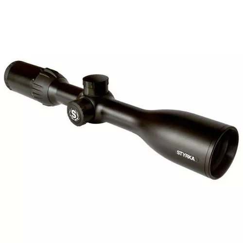 Styrka S3 Series Riflescopes 1in Tube 4-12x44 Plex