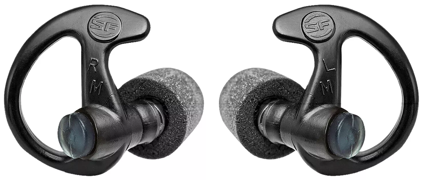 SureFire EP10BKMPR EP10 Sonic Defenders Ultra Max Foam 30 dB Full Block Black Medium Adult 1 Pair