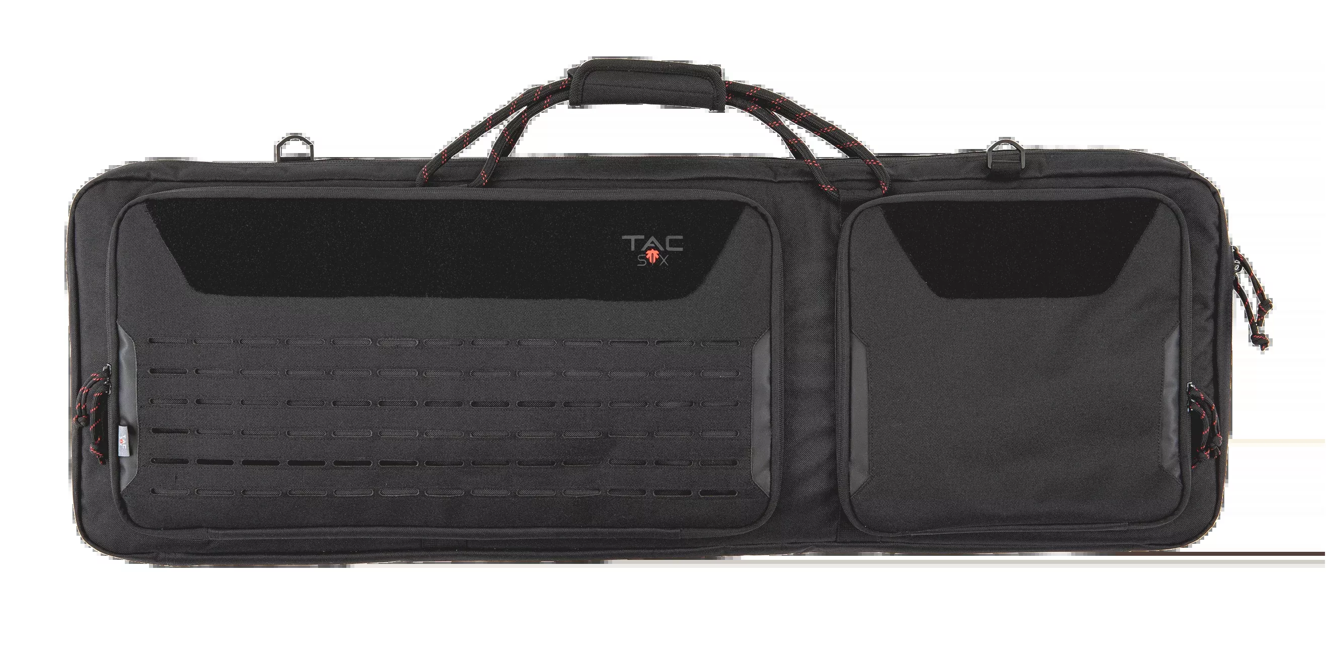 Tac Six Squad 38" Tactical Rifle Case Black 600D Polyester Lockable