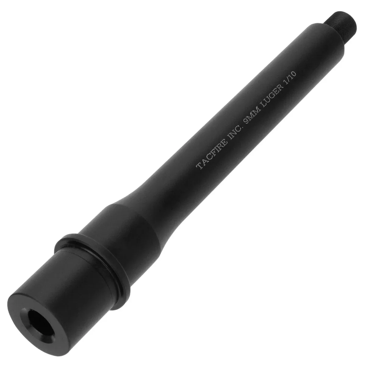 TacFire BAR9MM7 AR Barrel9mm NATO 7.50" Threaded Black Nitride Stainless Steel, Fits AR Style