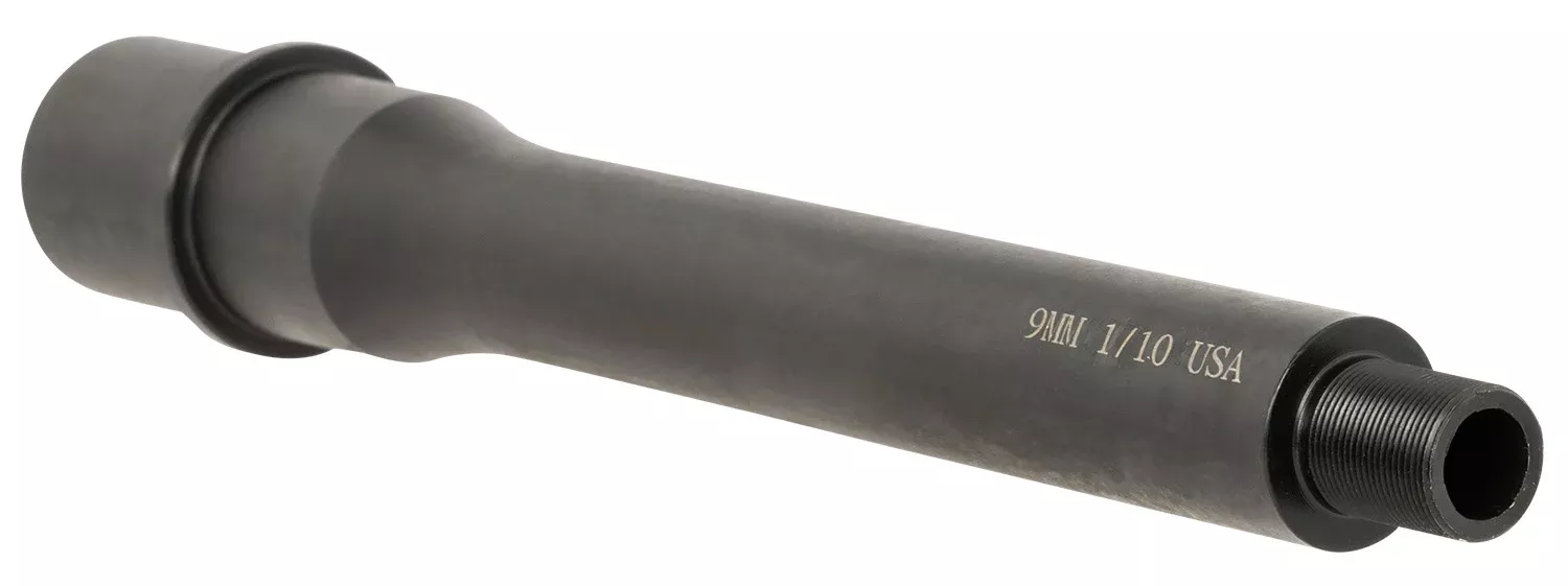 TacFire BAR9MM7BN AR Barrel9mm NATO 7.50" Threaded Black Nitride Chrome Moly Vanadium, Fits AR-15