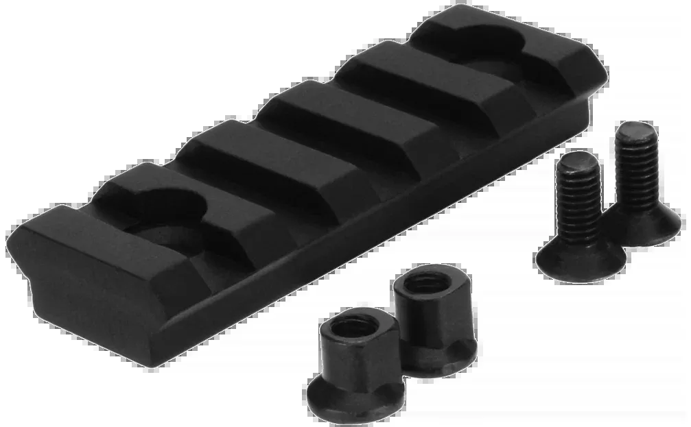 TacFire MAR101 KeyMod Picatinny Rail 2" 5 Slot Black