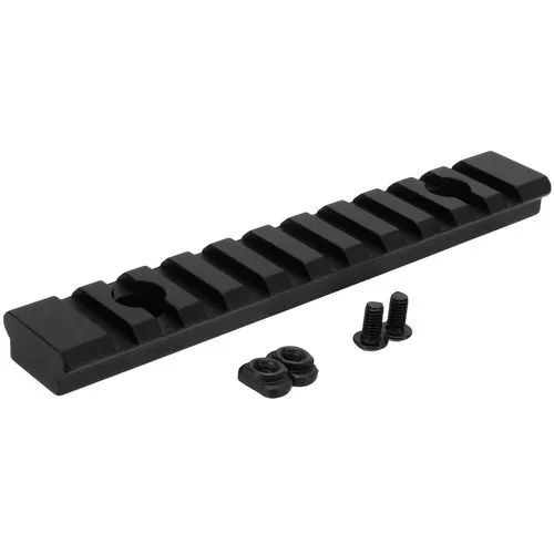 TacFire MAR105L M-LOK Accessory Picatinny Section Rail 5 Inch 11 Slots Black Anodized