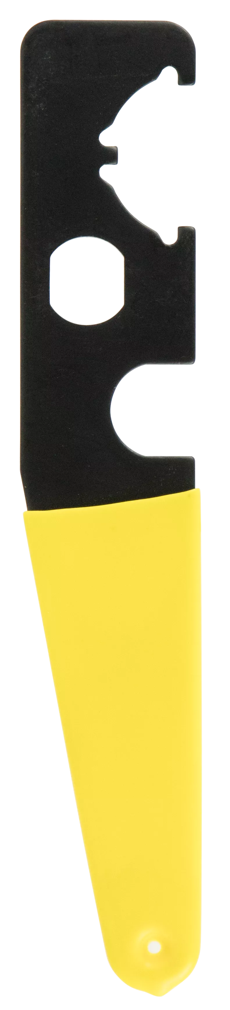 TacFire TL006 Armorer's Stock Wrench Black/Yellow Steel Rifle AR-15 Rubber Handle