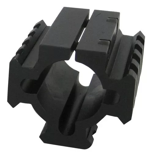 TacStar 1081100 Shotgun Rail Mount Shotgun Rail Short 1.8" Black