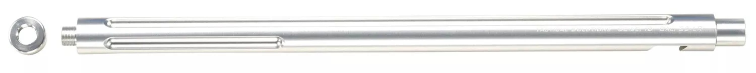 Tactical Solutions 1022TESIL X-Ring Barrel 22 LR 16.50" Silver Finish Aluminum Material with Fluting & Threading for Ruger 10/22