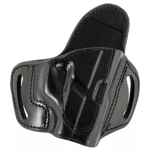 Tagua TXEPBH2355 FortBlack Leather OWB compatible with Glock 42/43/48X Right Hand