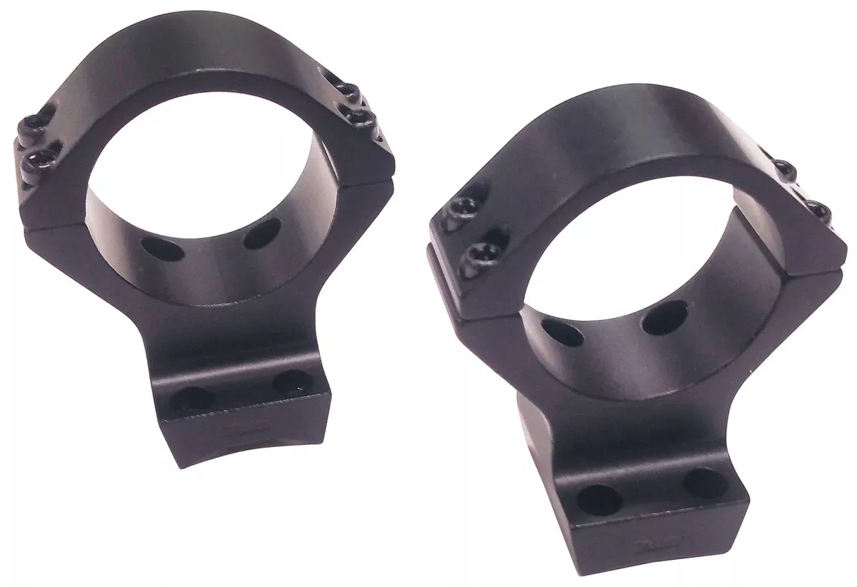 Talley 740735SM Scope Mount/Ring ComboBlack Anodized 30mm Tube Fits X-Bolt Medium Rings Short/Super Short Action 20 MOA
