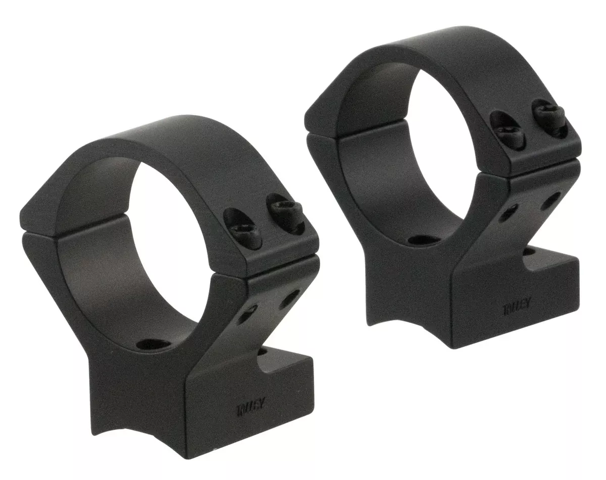 Talley 930336 Scope Mount/Ring ComboBlack Anodized 1" Tube Marlin Lever Action 1895/336/1894 Low Rings