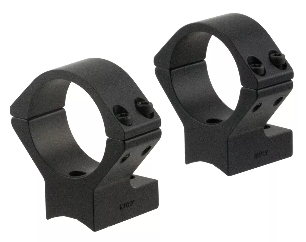 Talley 940336 Scope Mount/Ring ComboBlack Anodized 1" Tube Marlin Lever Action 1895/336/1894 Medium Rings