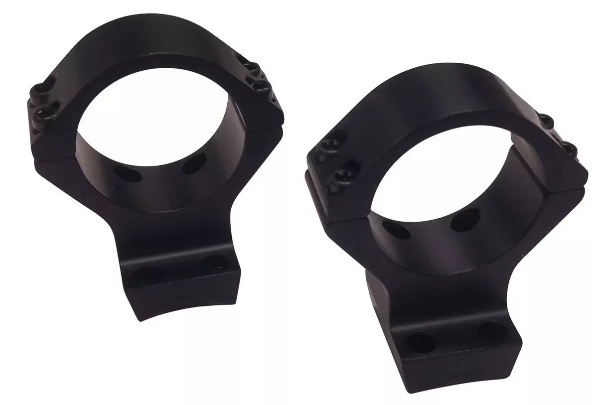Talley 940735 Scope Mount/Ring ComboBlack Anodized 1" Tube Fits X-Bolt Medium Rings