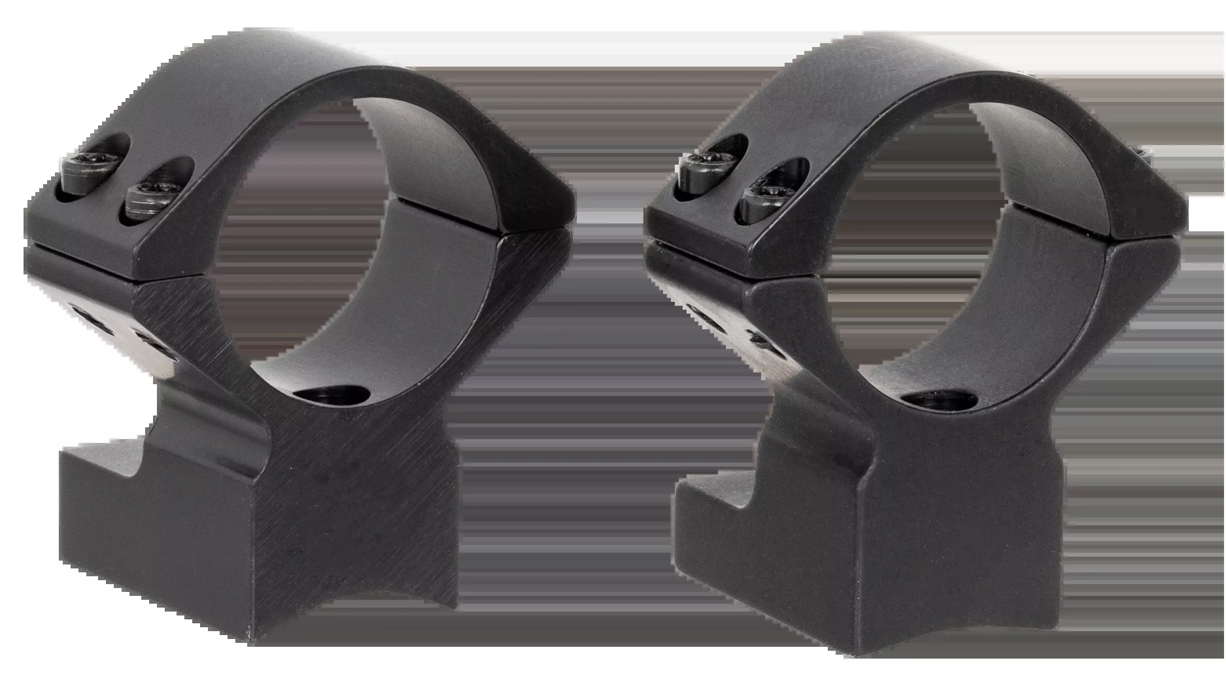 Talley 950765 Scope Mount/Ring Combo 1" Tube Winchester XPR High Rings 0 MOA - Black Anodized