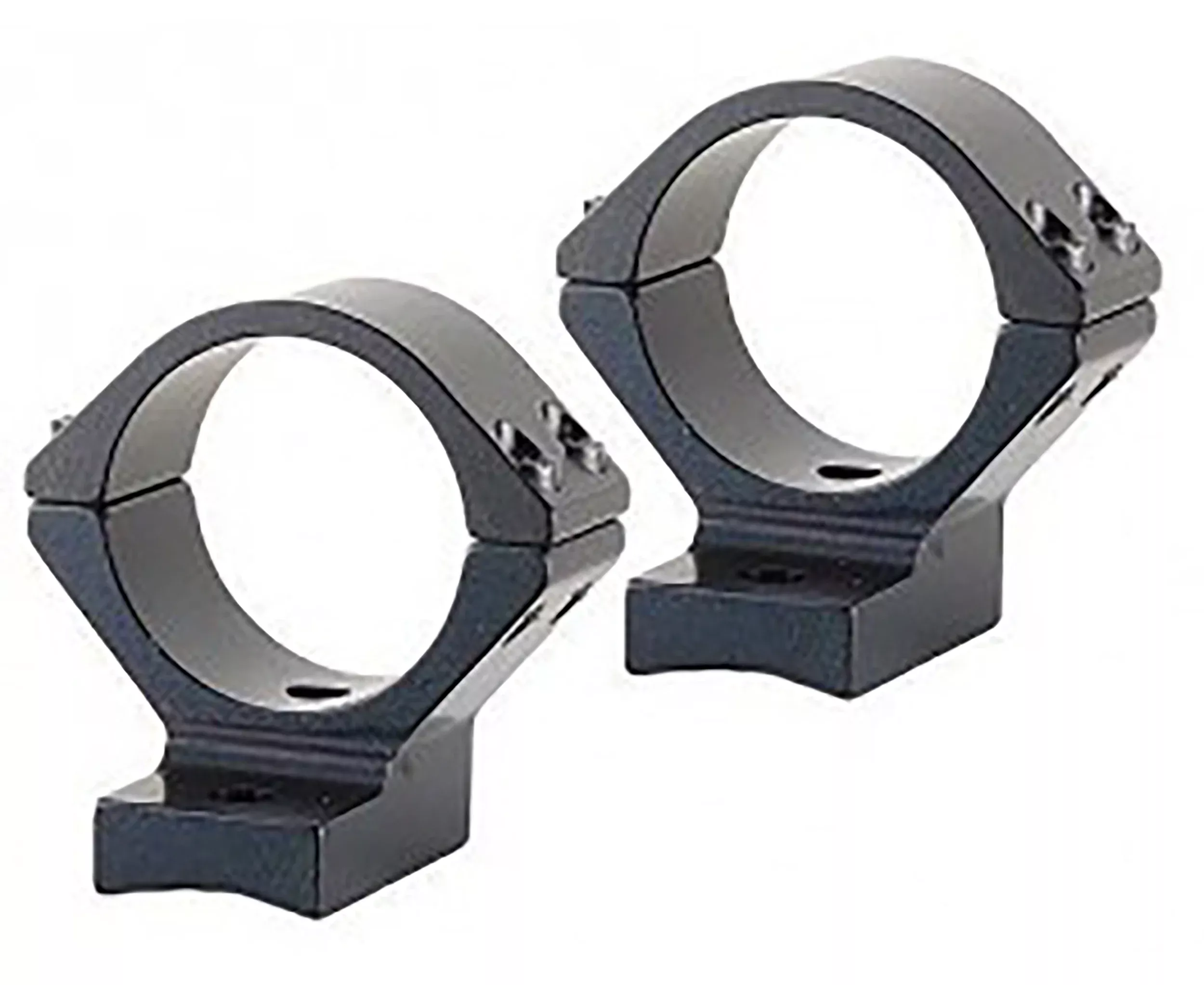 Talley 95X734 Scope Mount/Ring Combo 1" Tube Howa 1500/Howa Mini High Rings Extended 0 MOA - Black Anodized