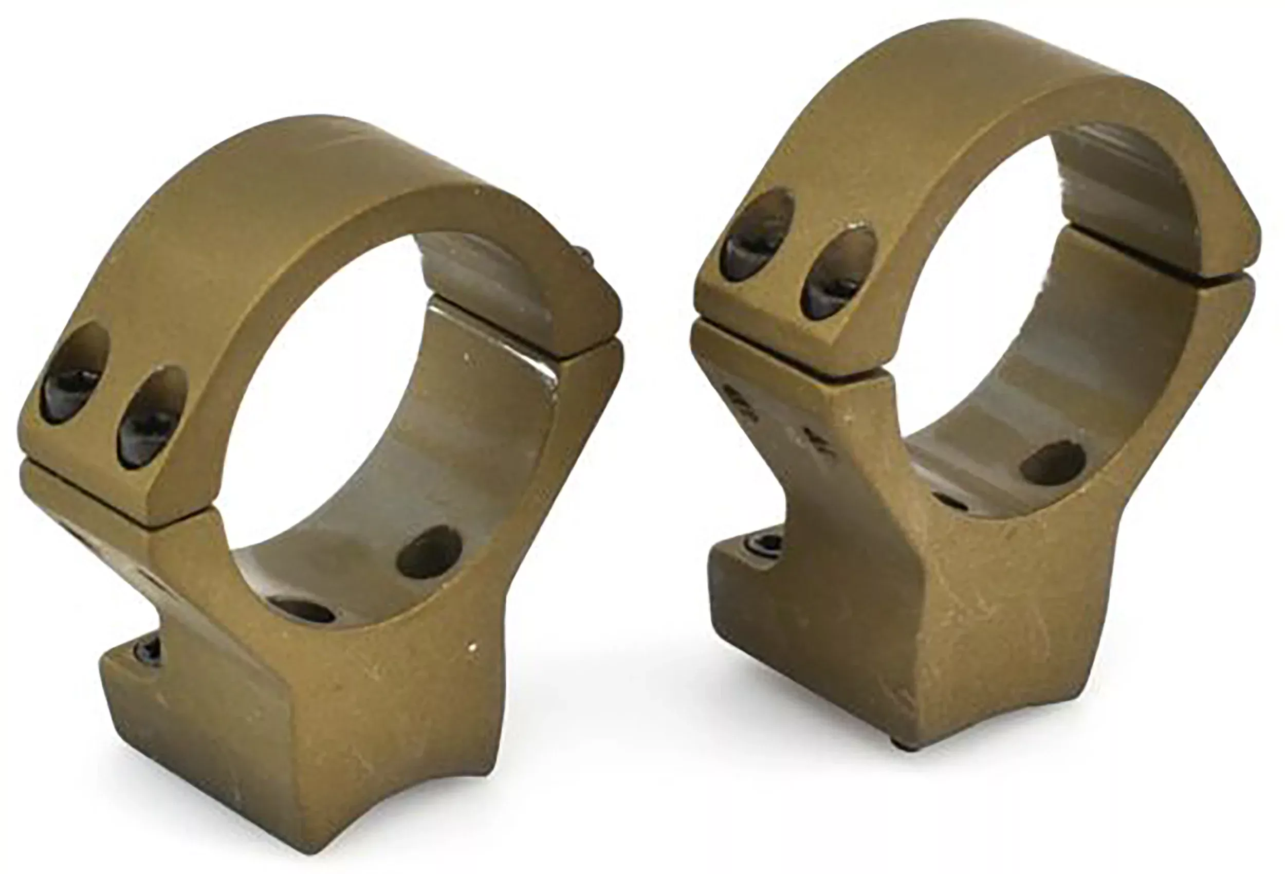 Talley HC850735 Scope Mount/Ring Combo 34mm Tube Browning X-Bolt High Rings 0 MOA - Burnt Bronze