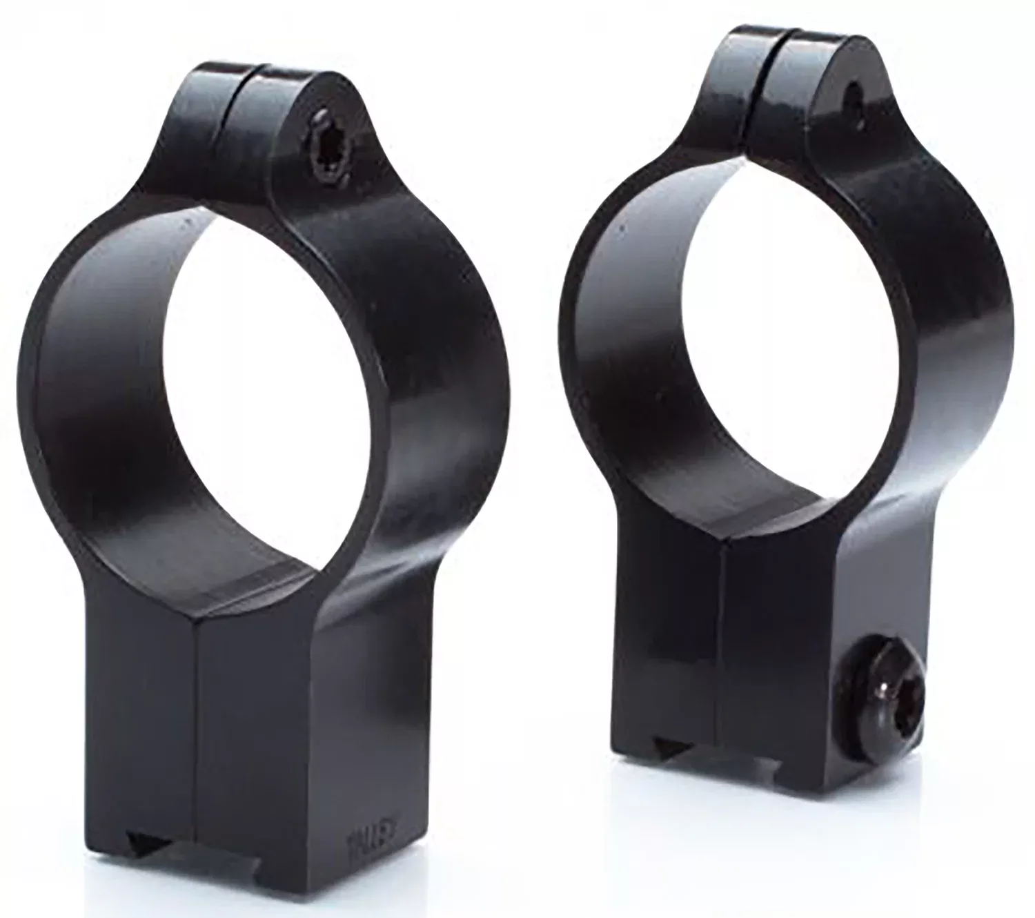 Talley Manufacturing 22CZRH Rimfire 1" High Scope Rings - CZ 452/455/457/512/513 11mm Dovetail Black