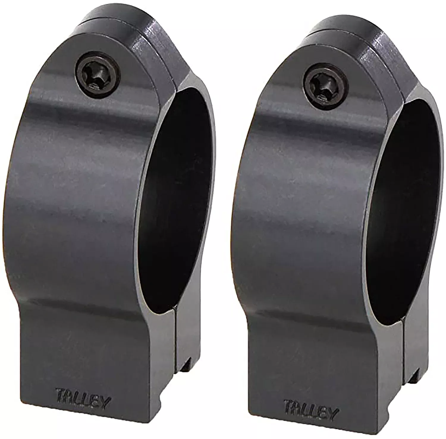Talley Manufacturing 30CZRH Rimfire 30mm High Scope Rings - CZ 452/455/457/512/513 11mm Dovetail Black