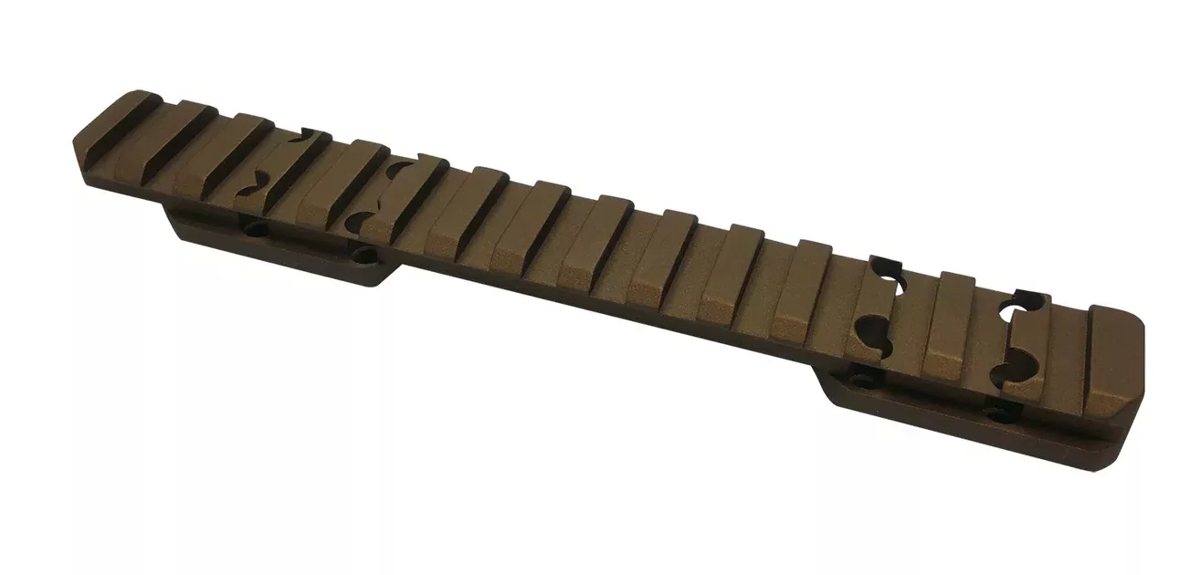 Talley P0MSB735 Browning X-Bolt Smoked Bronze Picatinny RailShort Action 20 MOA