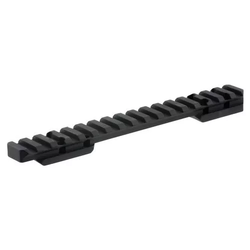 Talley PLM252735 Picatinny Base Long Action 20MOA 1-Piece Base For Browning X-Bolt Long Action Black Matte Finish