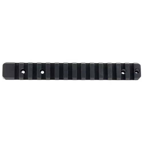 Talley PLO252700 Picatinny Rail For Remington 700 Short Action Black Matte Finish