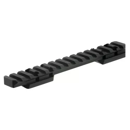 Talley POM252735 Picatinny Base Short Action 20MOA 1-Piece Base For Browning X-Bolt Black Matte Finish