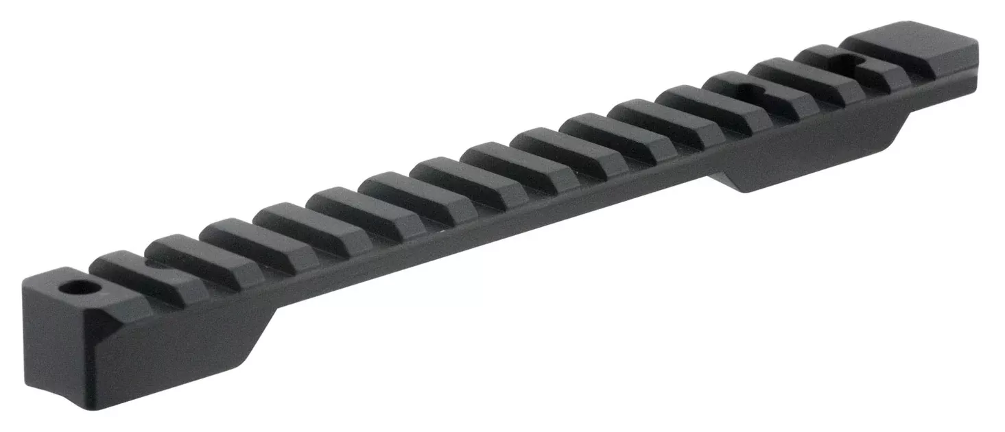 Talley POO252705 Picatinny RailBlack Anodized Aluminum Weatherby Mark V Magnum Action 0 MOA