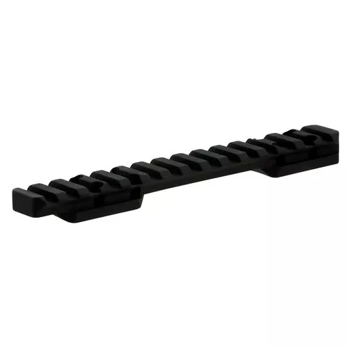 Talley POO252735 Picatinny Base Short Action 1-Piece For Browning X-Bolt Black Matte Finish