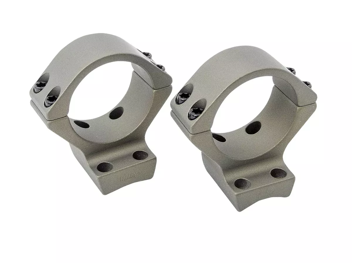 Talley SB950735 Scope Mount/Ring ComboSmoked Bronze Cerakote 1" Tube Fits X-Bolt High Rings