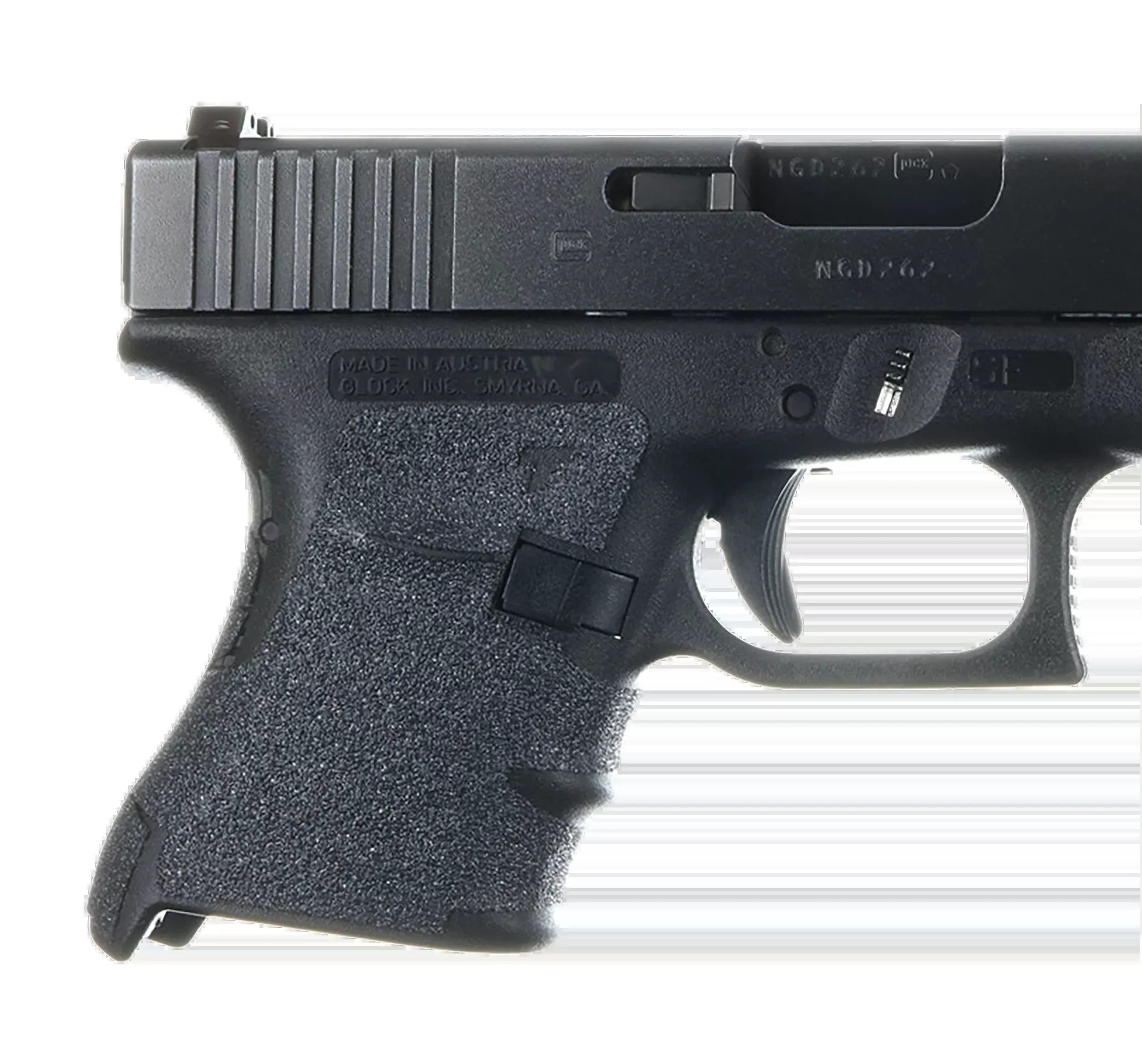 Talon Grips 106G Adhesive Grip for Glock 29/30 Gen3 Black Granulate