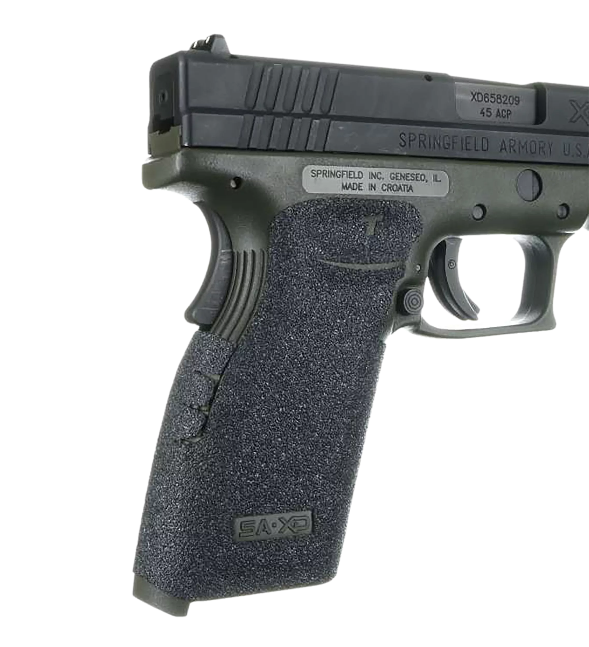 Talon Grips 202R Adhesive GripTextured Black Rubber for Springfield XD 9,357,40