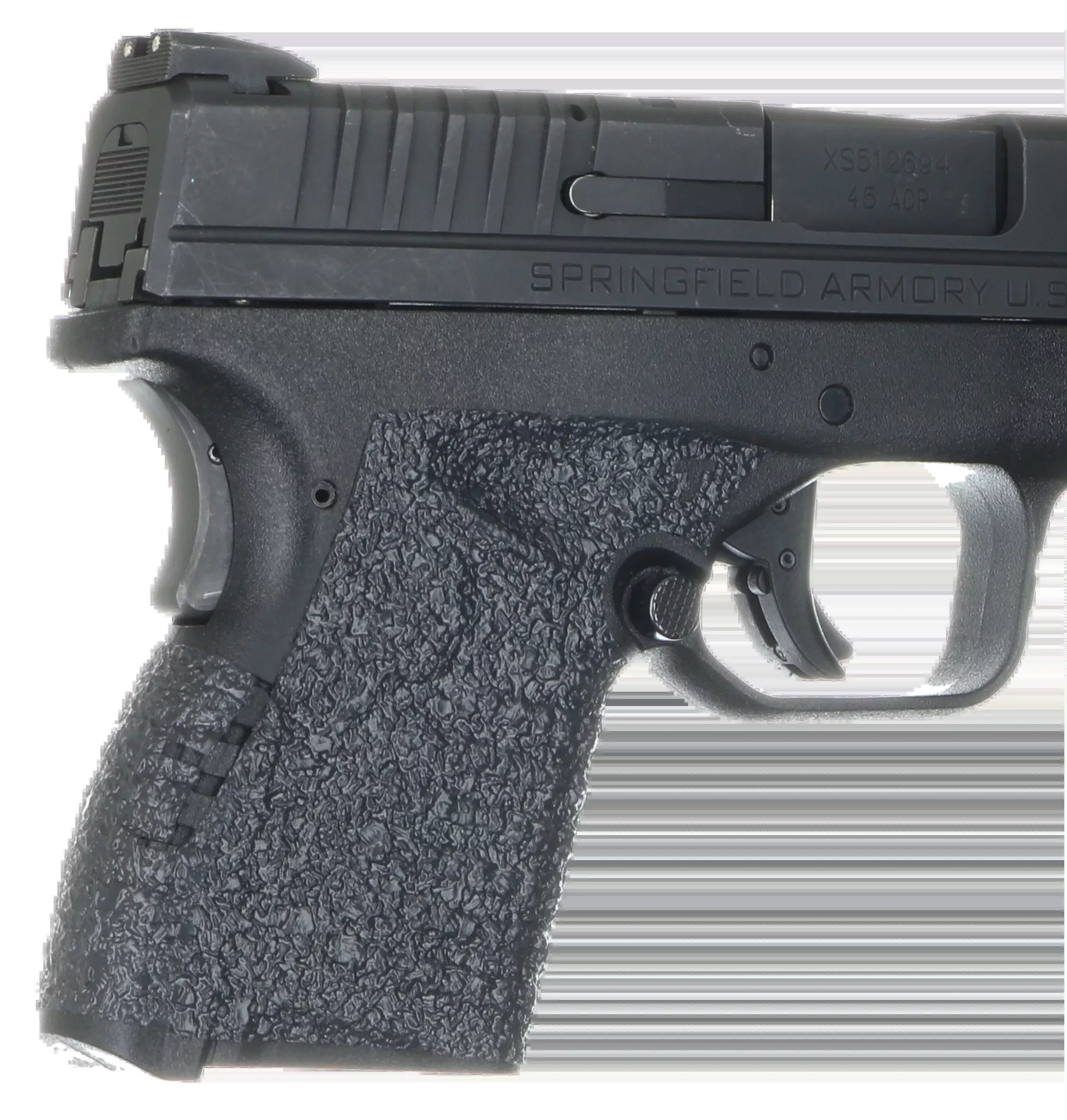 Talon Grips EV09R Adhesive Grip Textured Black Rubber for Springfield XD-S (9/45)