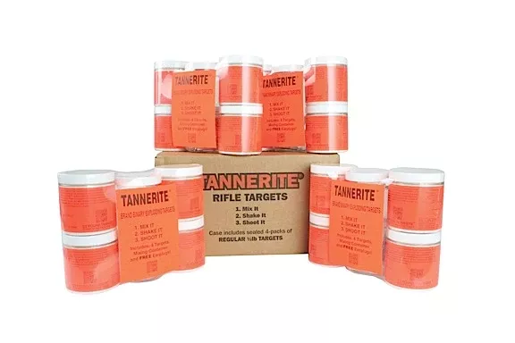 Tannerite 12BR 1/2 Pound TargetImpact Enhancement Explosion White Vapor, Centerfire Rifle Firearm 0.50 lb 16 Targets