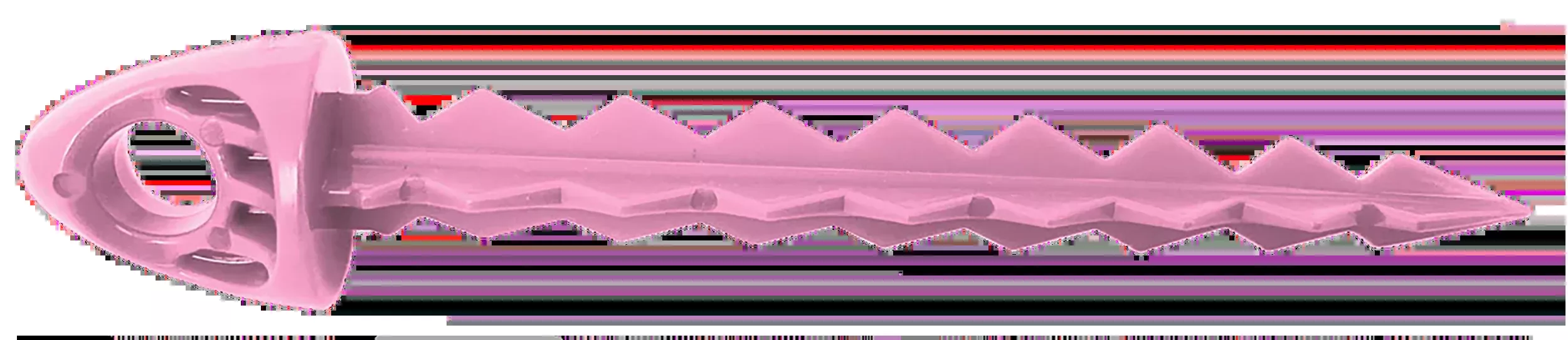 Targettack 3" Polycarbonate Target Tacks - Pink 12 Pack
