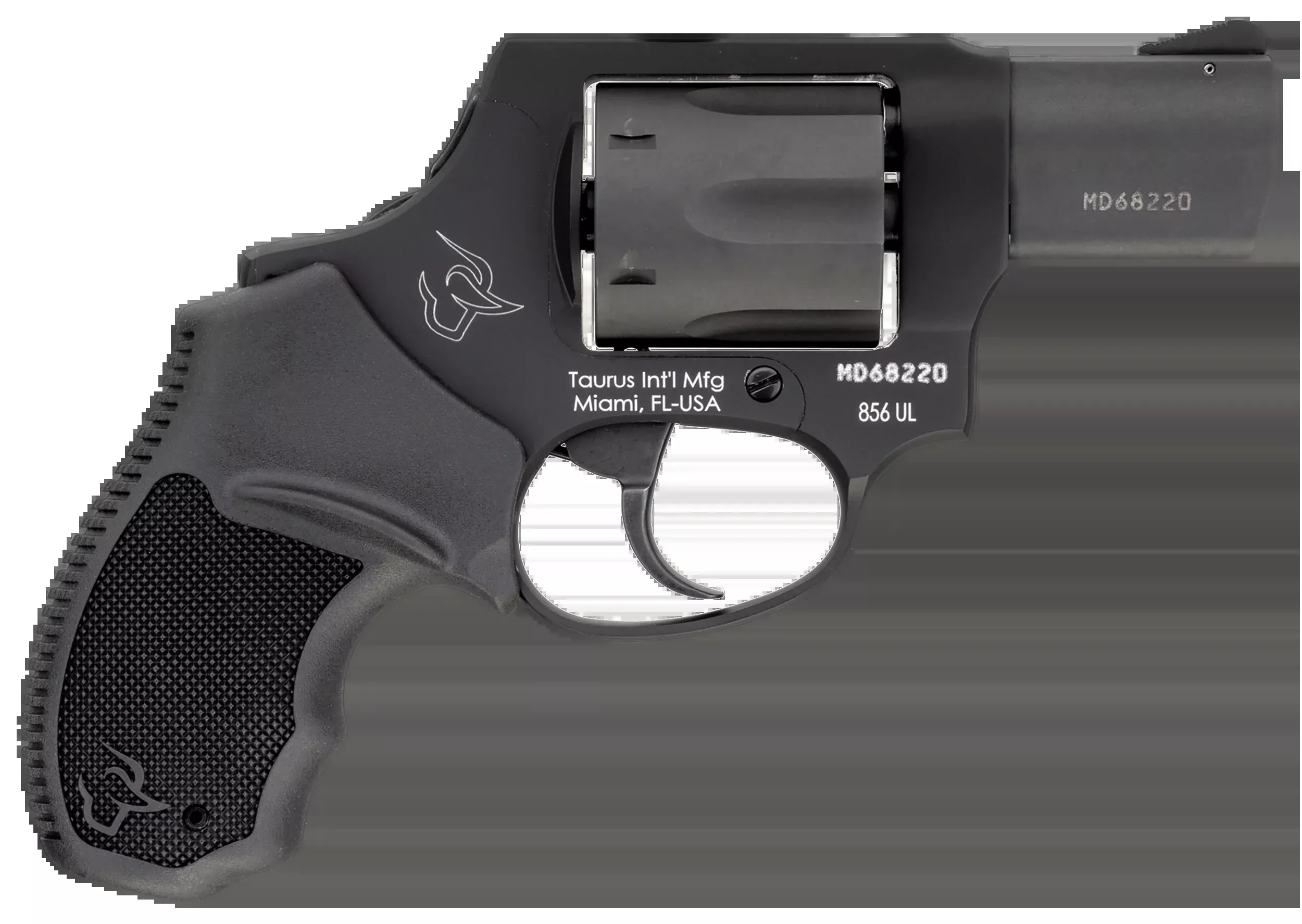 Taurus 856 Ultra-Lite 38 Special +P 2" 6-Shot DAO Revolver - Concealed Hammer - Matte Black