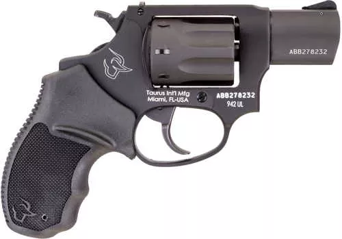 Taurus 942 Ultra-Lite Revolver 22 LR 8 Round 2" Barrel Matte Black Finish Rubber Grip